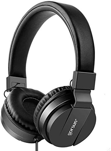 Kids Headphones On-Ear Comfortable Foldable Headphones for Kids Lightweight Stereo Headset for Kids Childrens Girls Boys Smartphone PC Tablet MP3/...