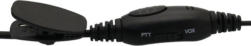 Overhead Headsets Headphones with VOX-PTT Boom Mic is Compatible with Kenwood Puxing Quansheng Wouxun HYT Nexedge Puxing Two Way Radio...