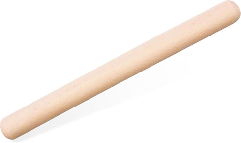 12-inch Wooden Rolling Pin for Baking, French Wood Rolling Pin Wood Kitchen Dough Roller for Fondant, Pizza, Pie, Cookie and Pastry...