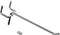 31 Pieces 4 Inch Silver Pegboard Hooks Heavy Duty Pegs Pegboard Accessories for 1/4 in and 1/8 in Peg Boards in Garages, Tool Sheds, Basements etc...