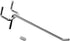 31 Pieces 4 Inch Silver Pegboard Hooks Heavy Duty Pegs Pegboard Accessories for 1/4 in and 1/8 in Peg Boards in Garages, Tool Sheds, Basements etc...