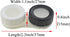 HAHIYO Contact Lens Case Box Holder Kit with Mirror Durable Leakproof Light Convenient Left/Right Eyes Contact Lens Container Soak Storage Kit wit...