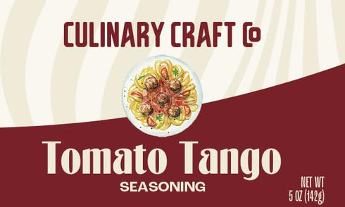 Tomato Tango Spice Blend by Culinary Craft Co - Premium Tomato Sauce Seasoning for Pasta - Gourmet Spice Mix for Perfect Pasta Sauce - Ideal for I...