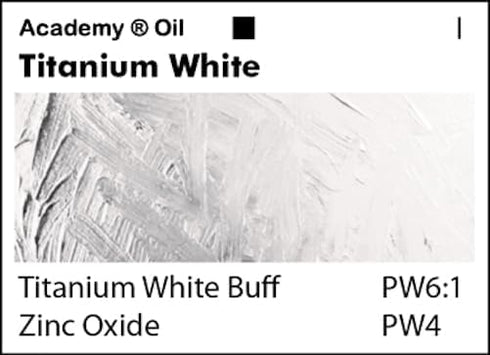 Grumbacher Academy Oil Paint, 37 ml/1.25 oz, Titanium White...