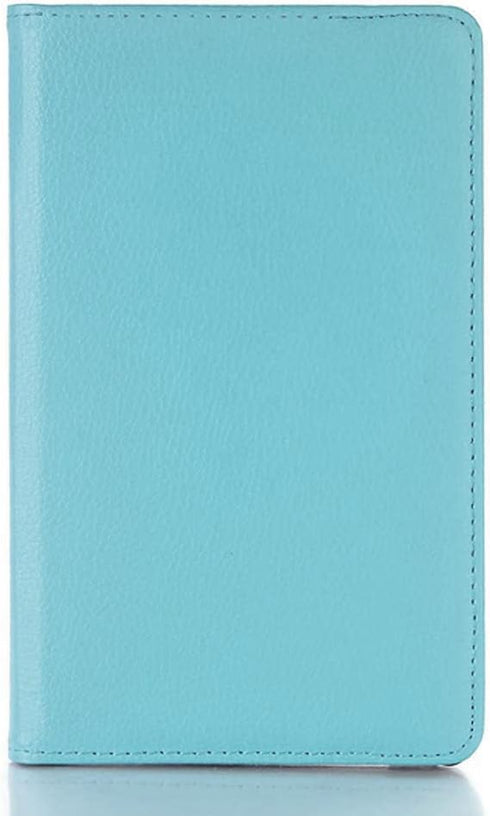 for Amazon Kindle All New Fire 7 SR043KL 7th/9th Generation Cover, Ultra Slim Folio Stand Rotating 360 Degree Leather Case for Kindle Fire HD7 7" ...