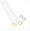 Yichain Chunky Acrylic Purse Strap Bag Chain Handle Replacement,Handbag Purse Making Accessory Decoration (White)...