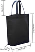 10PCS Reusable Tote Bags Travel To-Go Kicthen Dining Food Non-woven Fabric Shopping Grocery Bags with Handles...