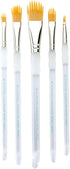 Aqualon Royal & Langnickel Wisp Filbert Artist Brush Set, 5-Piece...