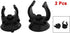 2 Pcs Suction Cup Aquarium Heater Clip Glass Stick Holder Black...