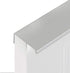 LC LICTOP 250mm/9.8" Finger Edge Pull Concealed Handle for Home Kitchen Door Drawer Cabinet Silver Stain Nickel with Screws(4Pcs)...