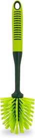 Pine-Sol Long Handle Dish Brush – Soft Bristle Kitchen Scrubber, Safe with Non-Stick Cookware, Oblong...