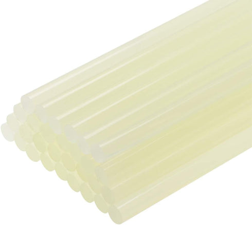 uxcell Mini Hot Glue Gun Sticks 4-inch x 0.44-inch for Glue Guns, Clear 30pcs...