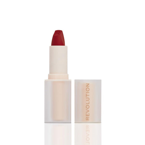 Revolution Beauty, Lip Allure Soft Satin Lipstick, Highly Pigmented & Smudge Proof, Long Lasting Creamy Satin Finish, Contains Vitamin E, CEO Bric...