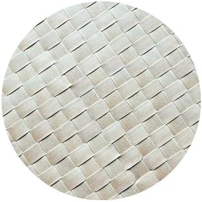 Saleen Round Placemat Bundle (Ecru Light, Set of 4) (4 Items)...