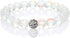 SUMMER LOVE 6mm 8mm Mystic Mermaid Glass Charm Bracelet Glowing Moonstone Friendship Beaded Bracelets for Women Gifts...