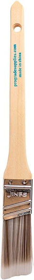 12PK 1 inch Angle Brush Premium Wall/Trim House Paint Brush Set Great for Professional Painter and Home Owners Painting Brushes for Cabinet Decks ...