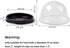 RAUVOLFIA 100 Pack 2 Inch Mini Cake Containers Clear Plastic Cupcake Box with Dome Lids for Chocolate Covered Cookies, Muffin, Mooncake and Other ...