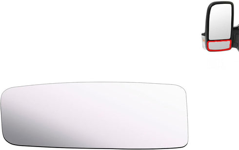 Side Mirror Glass fit for 06-09 Dodge Sprinter 2500 3500 06-14 Freightliner Sprinter 2500 3500 19-20 Sprinter 1500 10-20 Sprinter 2500 3500 Driver...