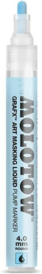 Molotow GRAFX Masking Fluid Pump Marker, 4mm, 1 Each (728.002)...