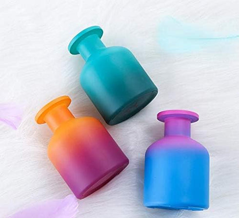 1Pcs 150ml/5oz Empty Refillable Glass Aromatherapy Diffuser Bottle Fragrance Storage Container Dispenser Jars Pots Vials Case DIY Tool Accessories...