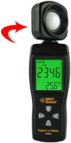 Lux Light Meter for Photography Grow Plants Led Photometer Lighting Intensity Brightness Measurement Pocket Digital Photo Illuminance Sensor...
