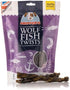SKIPPER'S Wolf Fish Skin Twists Dog Chews - 100% Fish Skin Grain Free Treats for Dogs, High in Protein & Low in Fat, Essential Omega 3 Oils | Grea...