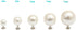 AKOAK 100 Set Pearl Rivet,Half Hole Faux Pearls Rivets Studs Buttons for Hat/Shoe/Clothes/Bag/Skirt/Bridal Veil DIY Accessories (10.0mm)...