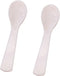 Set of Caviar Spoons with Shell Design - Mother of Pearl MOP Caviar Spoons with Round Handles for Serving Caviar, Eggs, Ice Cream, Coffee in Resta...