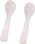Set of Caviar Spoons with Shell Design - Mother of Pearl MOP Caviar Spoons with Round Handles for Serving Caviar, Eggs, Ice Cream, Coffee in Resta...