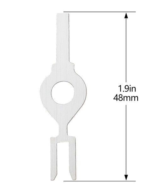 ?4PCS?for Hubbell Kellems Wall Switch Key Fork Key Light #1209 Tamper Proof Electrical Switch Key...