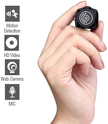 Y2000 Mini DV DVR Camera Camcorder Video Cam for Webcam Helmet Bike Motorbike Hiking Sports...