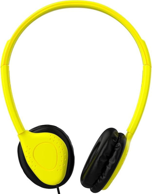 Maeline Adjustable 3.5mm Headphones with Leather Cushions (10 Pack)...