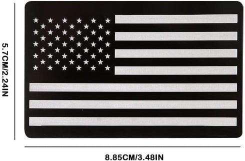3Pcs Black Miranda Card with Torn American Flag on The Miranda Warning Card Miranda Rights Standard Field Sobriety Test Clues Cards Police Gift,Ca...