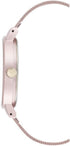 Nine West Women's NW/2280PKPK Pink Mesh Bracelet Watch...