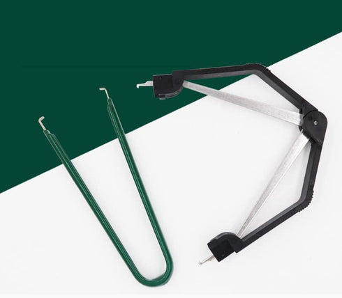 YXQ PLCC IC Extractor& U Shape IC Chip Spring Assisted Puller for Motherboard Circuit Board Component Remover Tool...