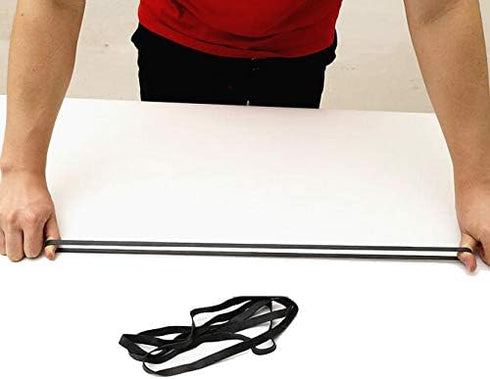 10Pcs Large Thick Elastic Rubber Bands Heavy Duty Natural Rubber Band Cord Strong Durable Wide Wrapping Bands for Home Kitchen Office Supplies Fil...