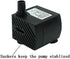 Submersible Water Pump with LED Light for Indoor Tabletop Fountains Aquarium Fish Tank (180L/H 3W)...