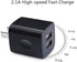Phone Charger Box, 5Pack 2.1A Dual Port USB Wall Charger Plug Cube Power Adapter for iPhone 15 14 13 12 11 XS XR X,iPad,Samsung Galaxy A54 A14 S24...