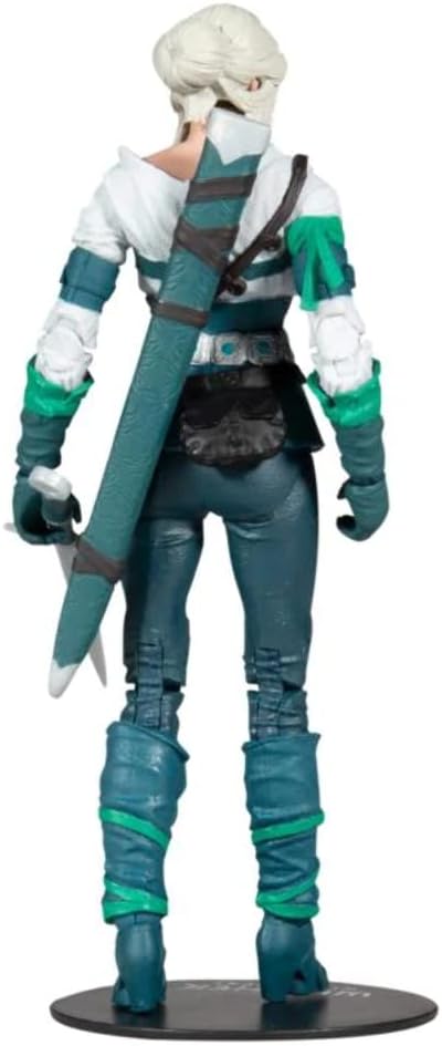 McFarlane Toys The WITCHER GAMING CIRI (ELDER BLOOD) 7" ACTION FIGURE...