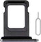 SIM Card Tray Holder Slot Replacement for iPhone 13 Pro and iPhone 13 Pro Max (Graphite) with Waterproof Rubber Ring and Eject Pin (Single Sim Ver...