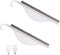 2Pcs Mini Squeegee with Hanging Hook, Bathroom Shower Mirror Squeegee for Tiles, Silicone Small Kitchen Countertop Sink Squeegee, Water Wiper Scra...