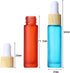 10 Pack 10ml Frosted Glass Dropper Bottle,Empty Refillable Dropper Bottle Travels Bottle for Essential Oils, Aromatherapy, Perfume,Cosmetic,Labora...