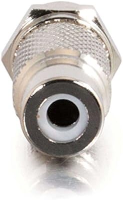 C2G/Cables to Go 27312 RCA Female to F-Type Male Video Adapter, TAA Compliant...