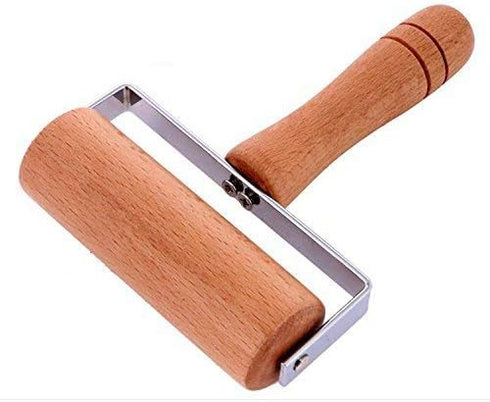 Pastry and Pizza Baking Roller Pin, Non Stick Wood Rolling Pins for Baking(T-Shape)...