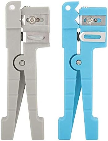 YWBL-WH Fiber Optic Coaxial Cable Stripper Coaxial Cable Stripping Cutter Tool for Stripping Simplex Fiber...