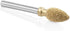 Kutzall Original Flame Rotary Burr, 1?8" Shaft, Fine - Woodworking Attachment for Dremel, Foredom, DeWalt, Milwaukee. Abrasive Tungsten Carbide, 1...