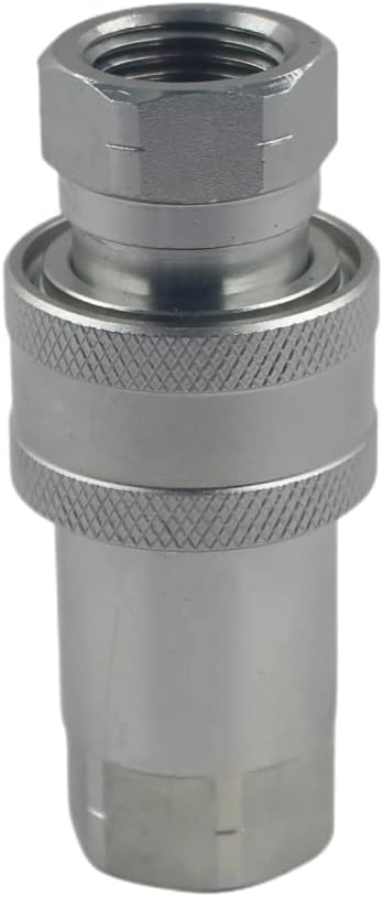 1/4" NPT ISO 7241-A Hydraulic Quick Connect Couplers Set Tractor Hydraulic Quick Disconnect Coupler Hydraulic Coupling...