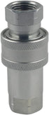 1/4" NPT ISO 7241-A Hydraulic Quick Connect Couplers Set Tractor Hydraulic Quick Disconnect Coupler Hydraulic Coupling...