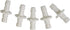 5 Pieces/Pack NIBP Blood Pressure Cuff Single Tube air Hose Adapter Connector to Neonate Disposable Cuff...