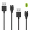 Kissmart Charger for Garmin Venu Sq 2/2/2 Plus/2S/3/3S Charging Cable Cord Plus a Green Anti Dust Plug (2Pack, 3.3ft/1m)...